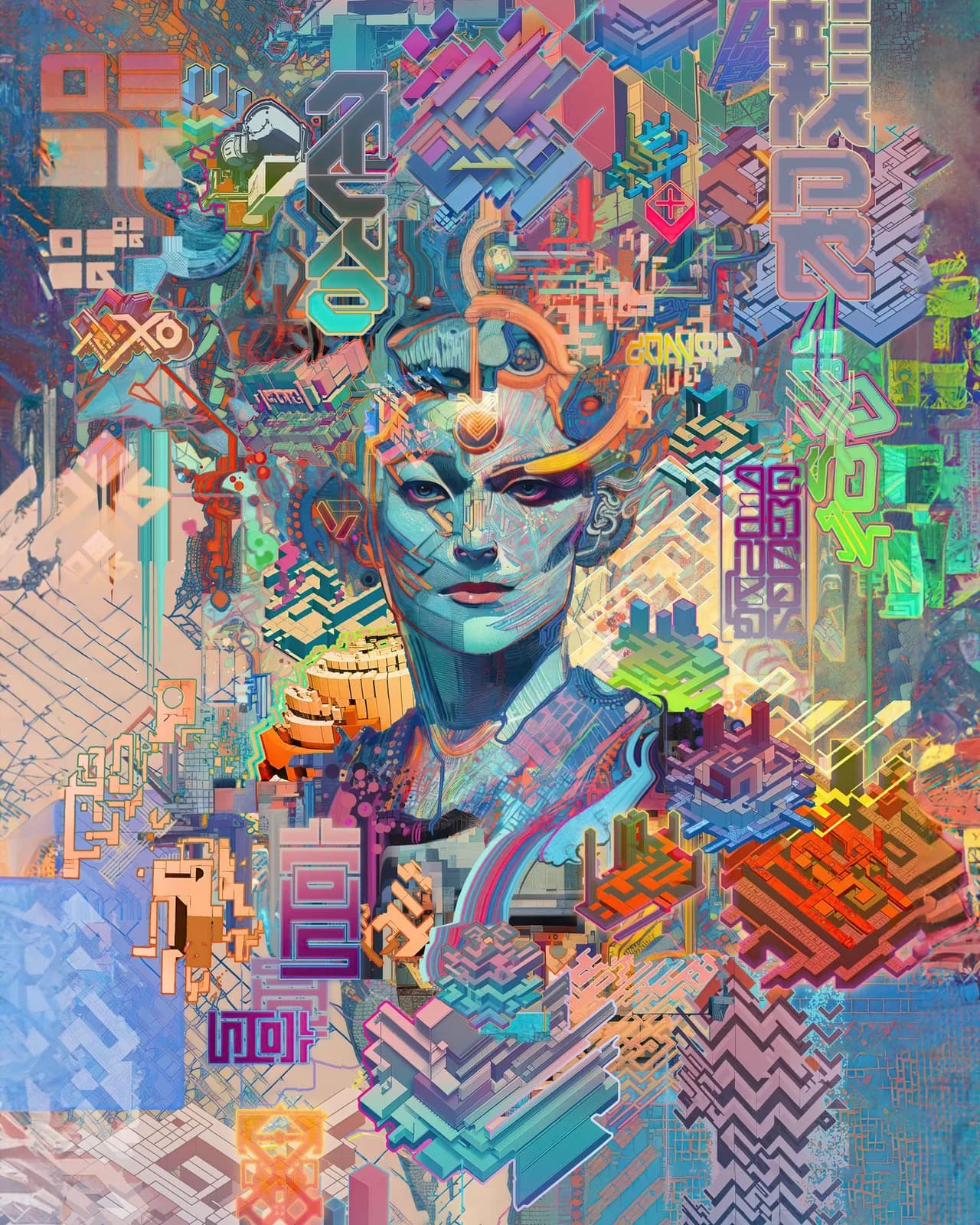 Untitled artwork by Android Jones