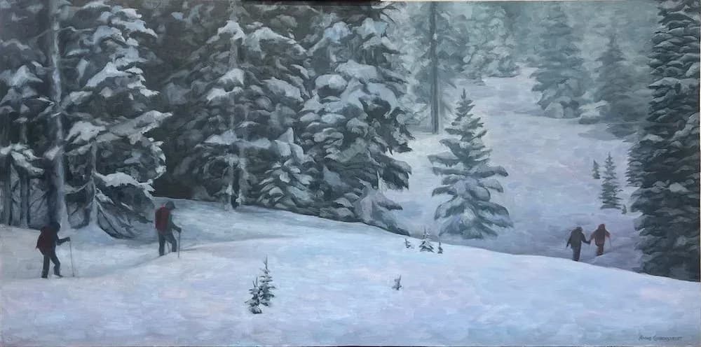 "Backcountry" " Sold. Private Collection. by Anne Greenstreet