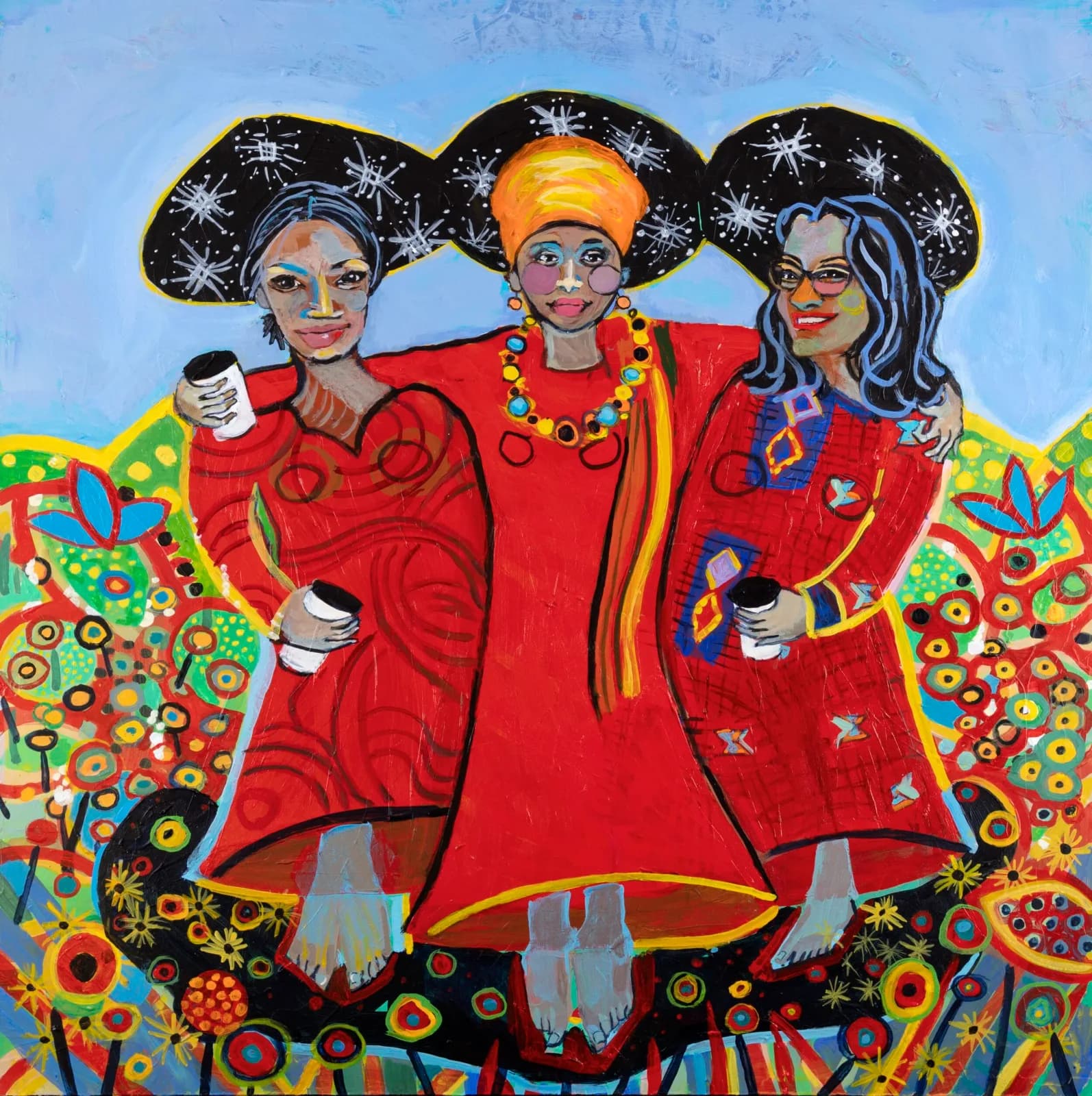 ThreeAmigas by Anne Skok