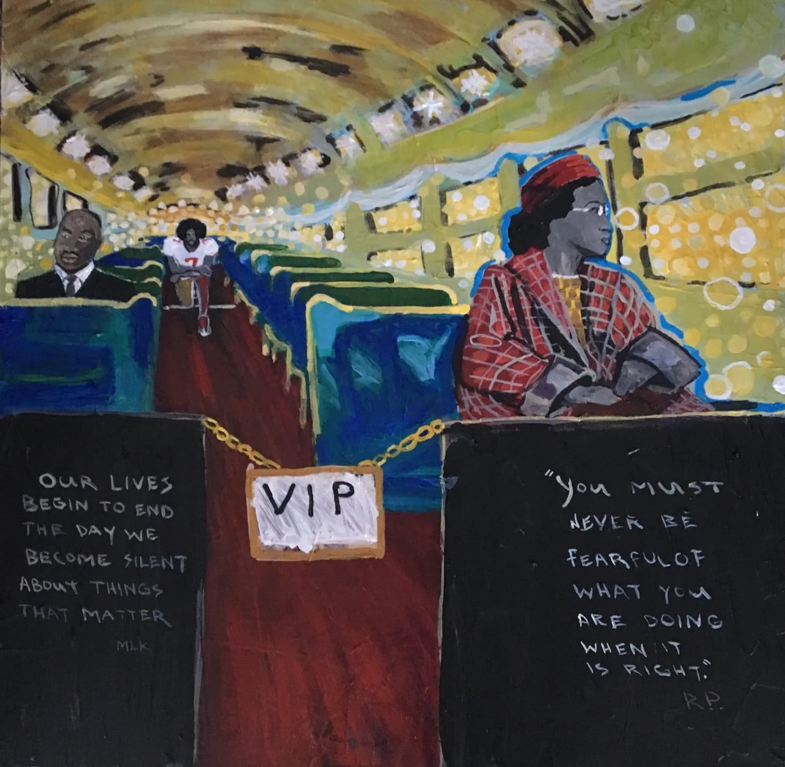 On The Bus print by Anne Skok