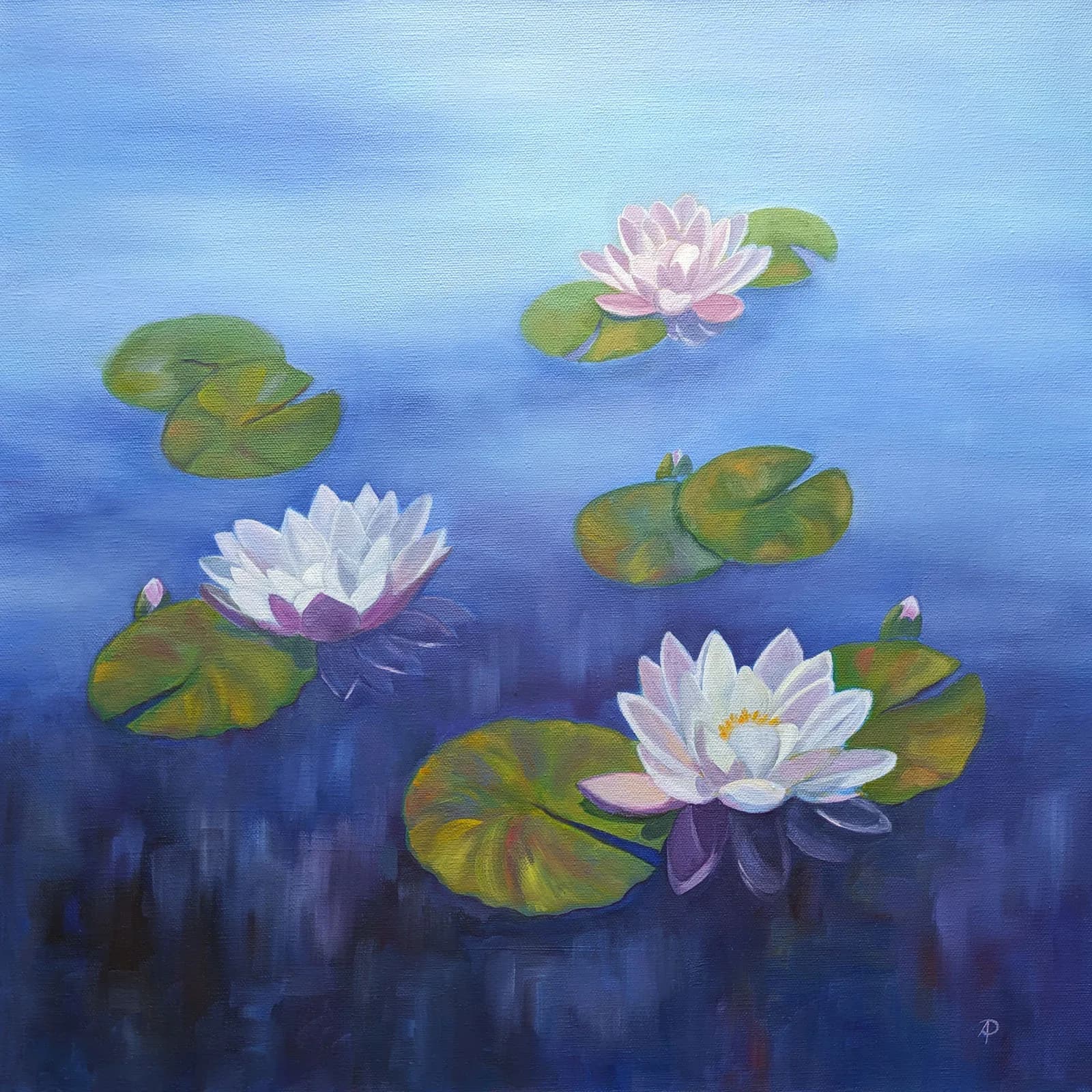 Lily Pond by Astrid Paustian