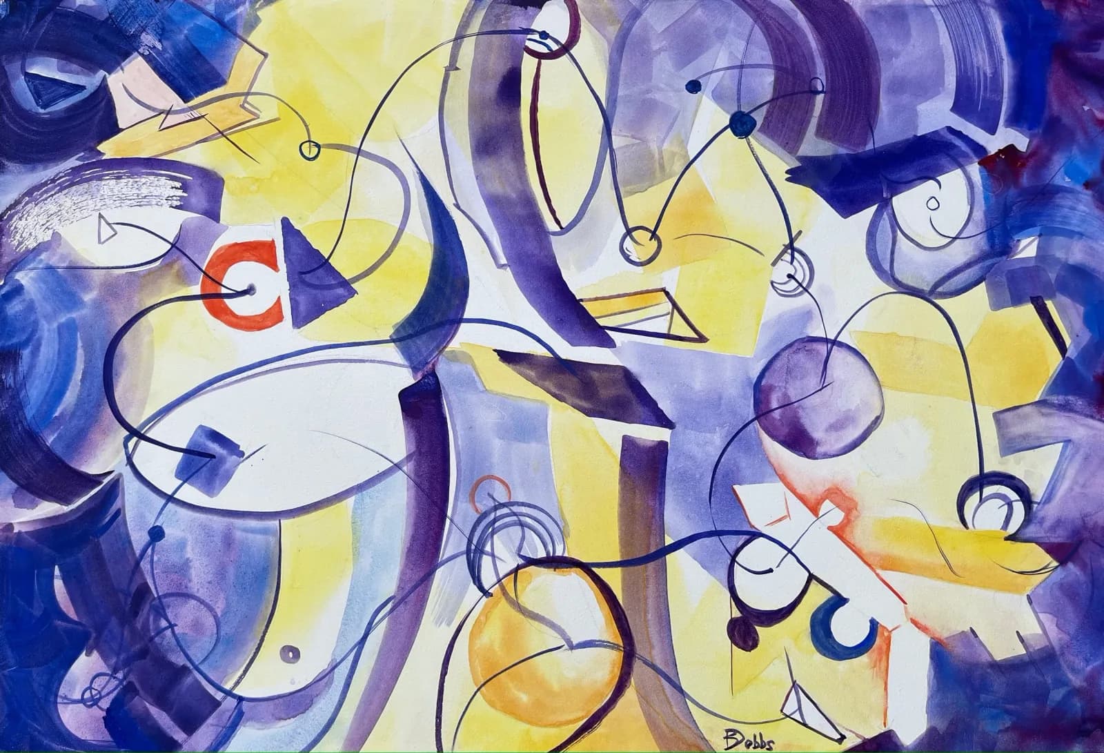 Untitled artwork by Barbara Dobbs