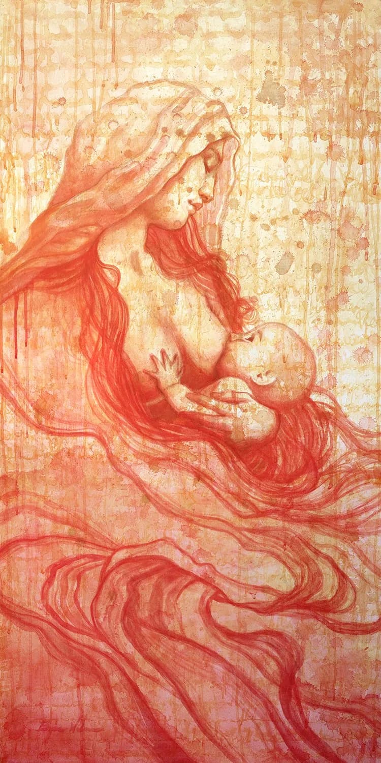 Featured artwork by Bryce Widom