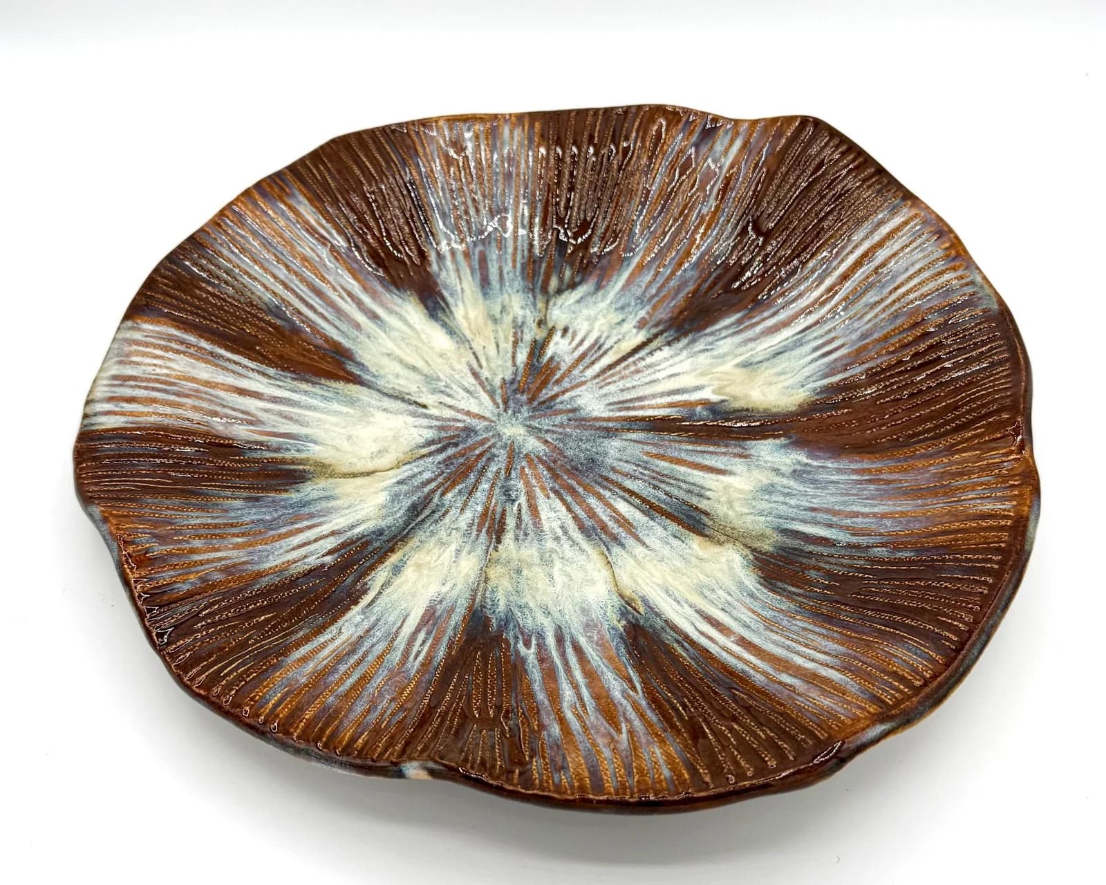 Sun Ray Platter 2 by Camille Hook
