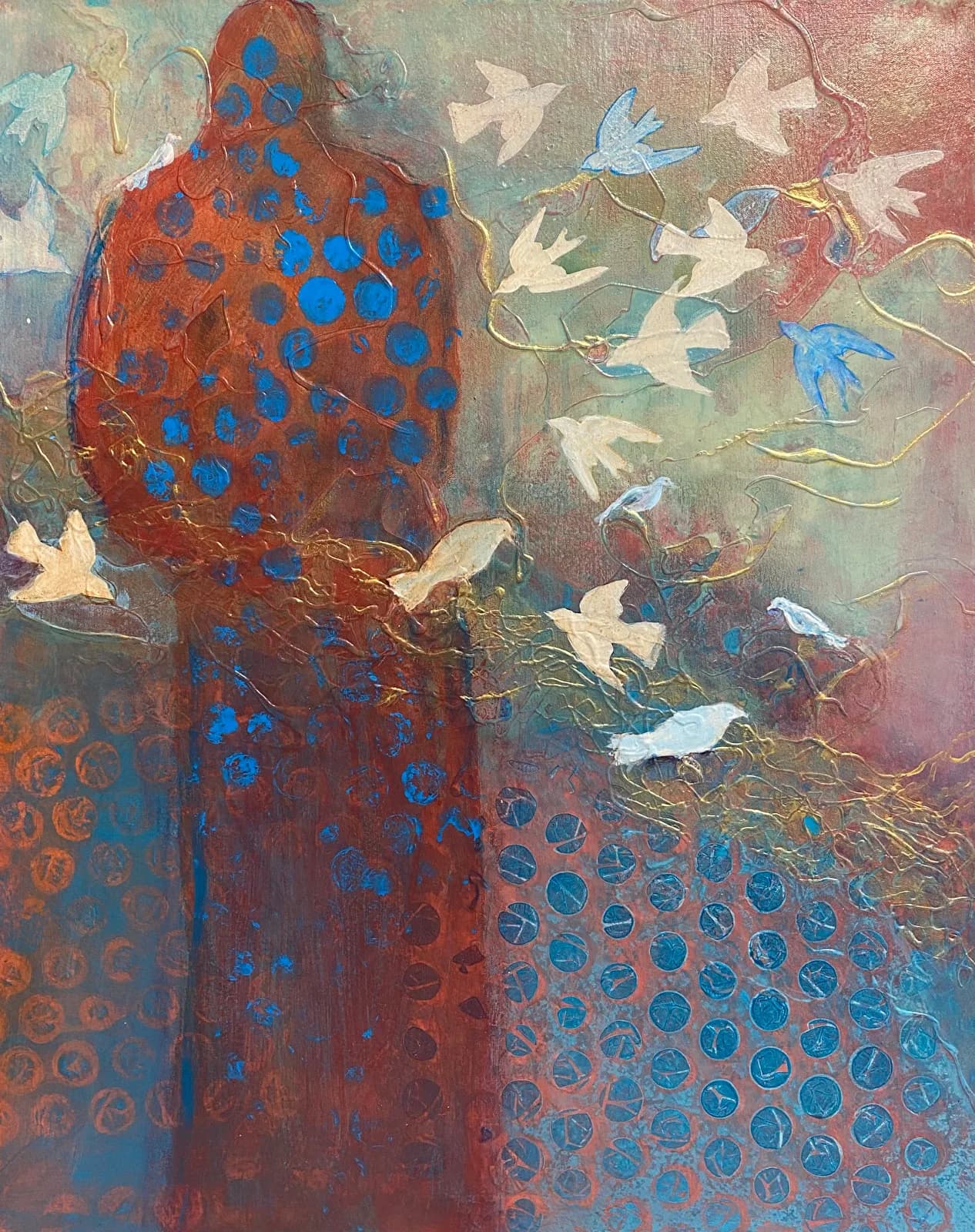 Featured artwork by Carol Schinkel