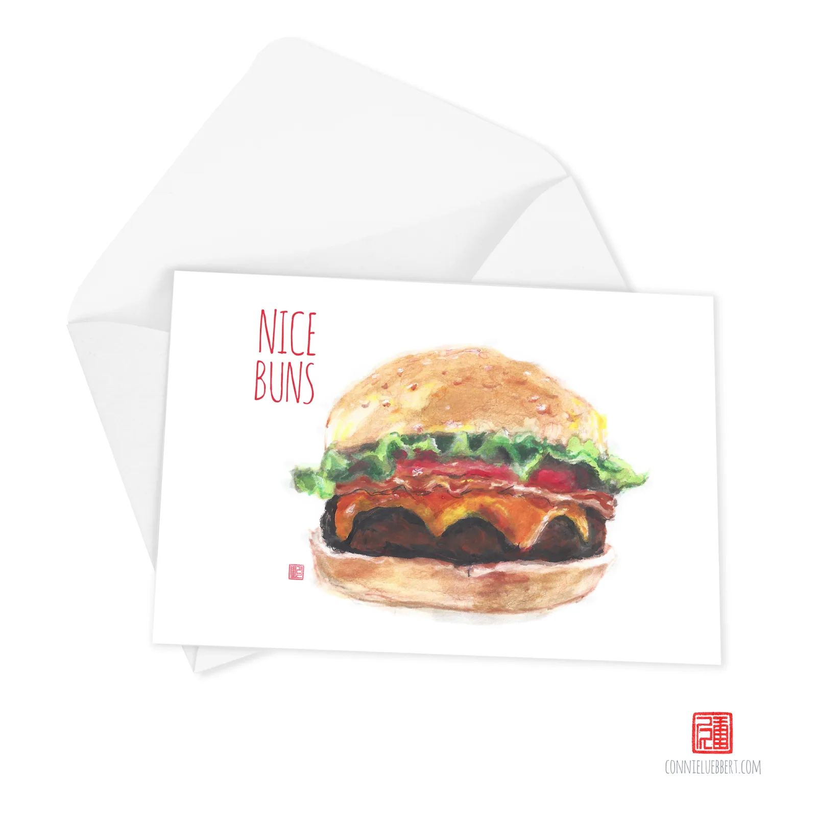 NiceBunsCardProof by Connie Luebbert