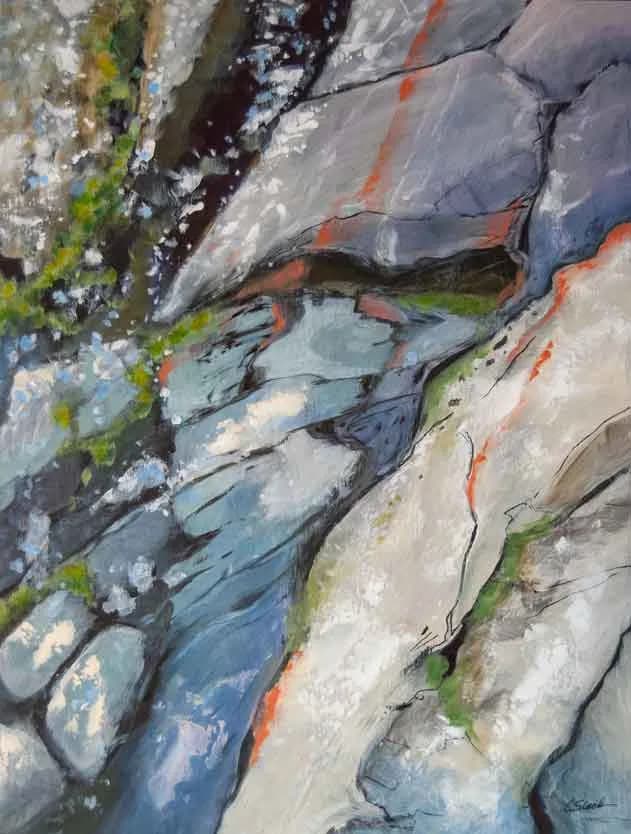 Granite Patina by Connie Slack Artist