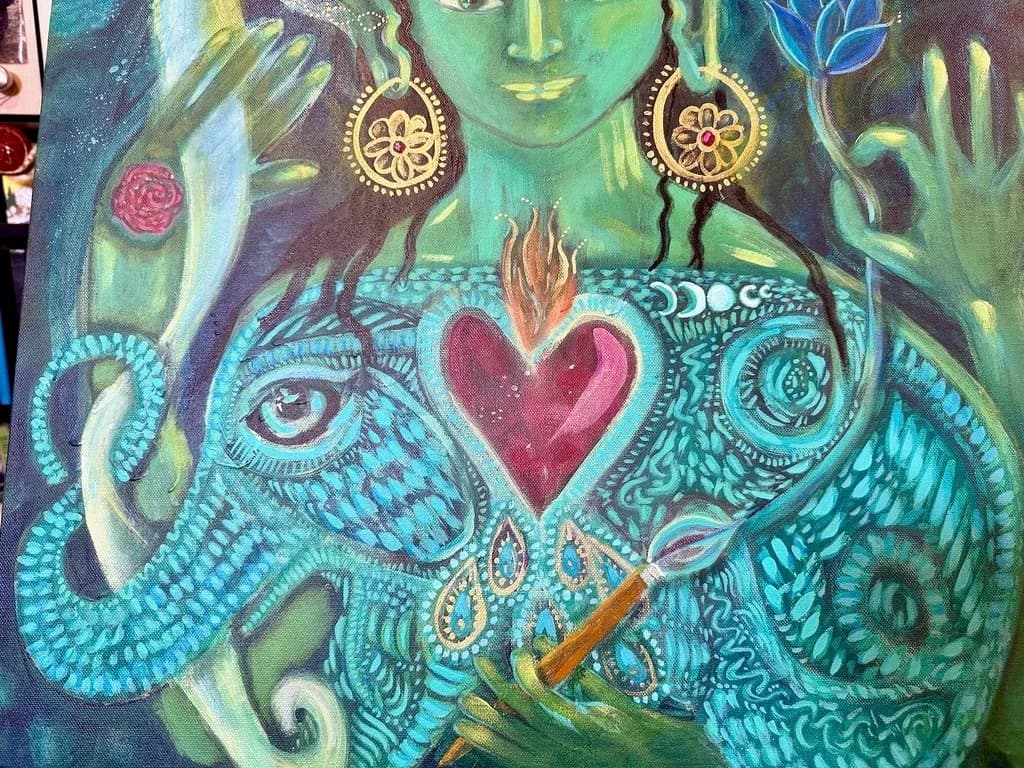 Muse of Compassion by Deborah Fryer