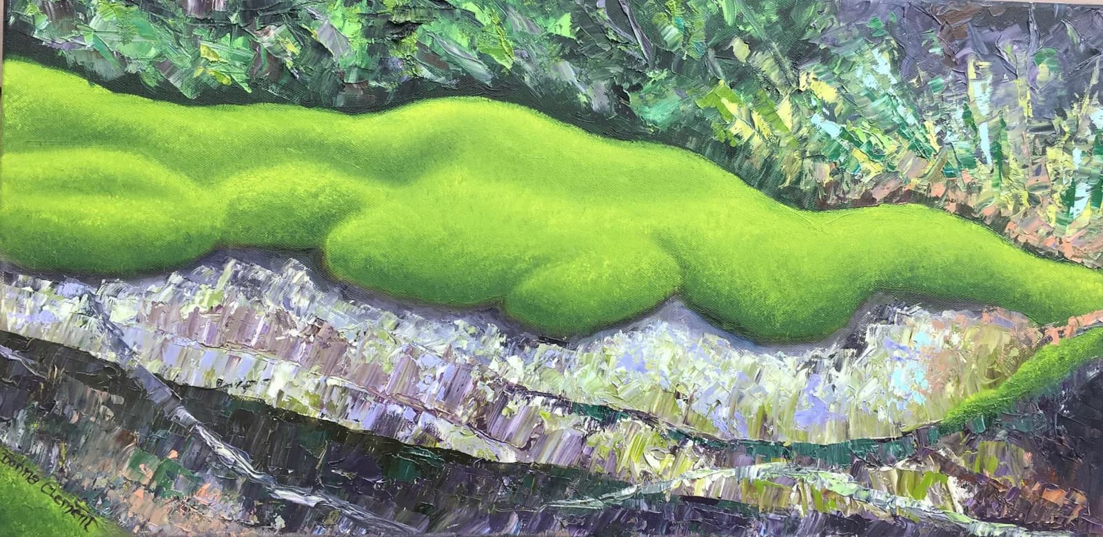 Featured artwork by Donna Clement