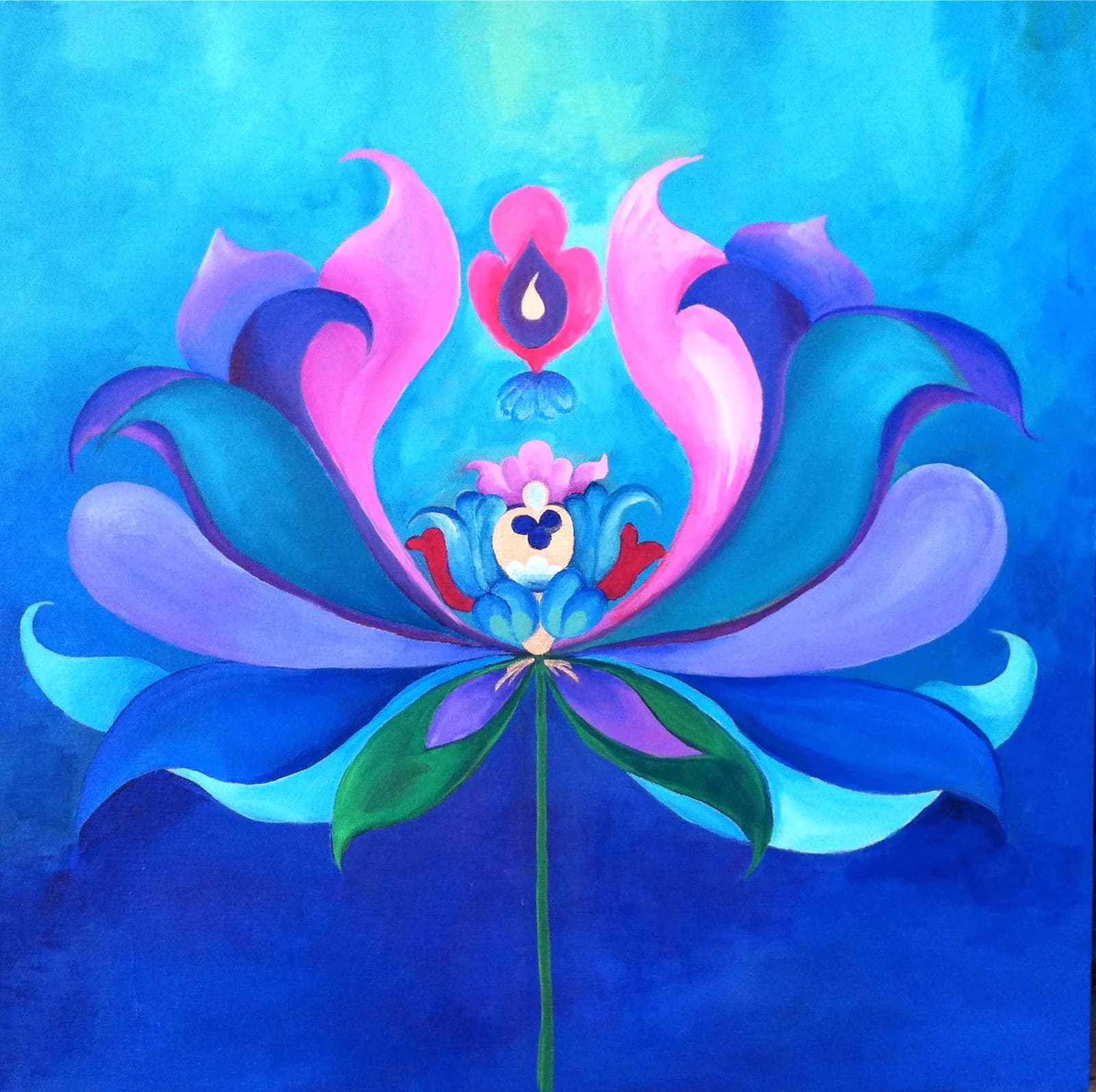 Featured artwork by Elaine Lipson