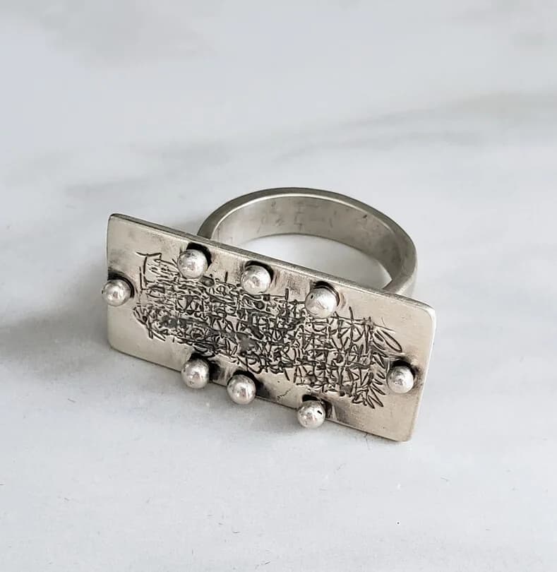 Hidden artwork image, journal-ring by Elizabeth Woody