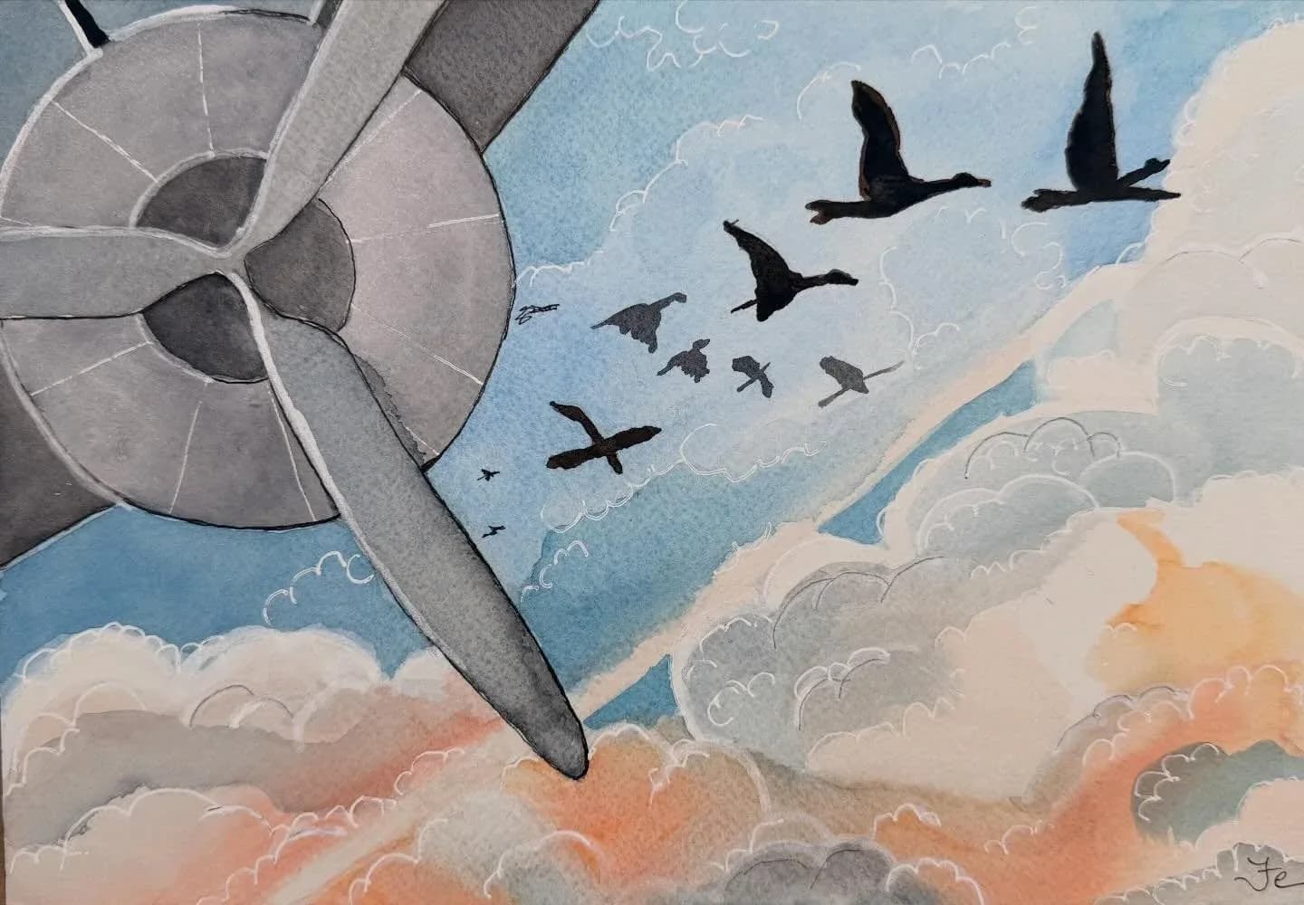 Featured artwork by Felicity Tucker
