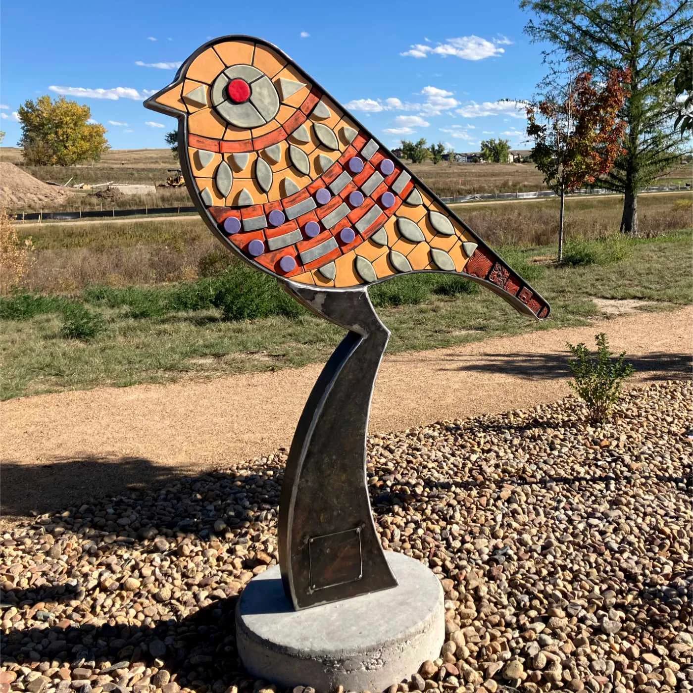 Sports & Music sculpture abstract side by Gregory Fields