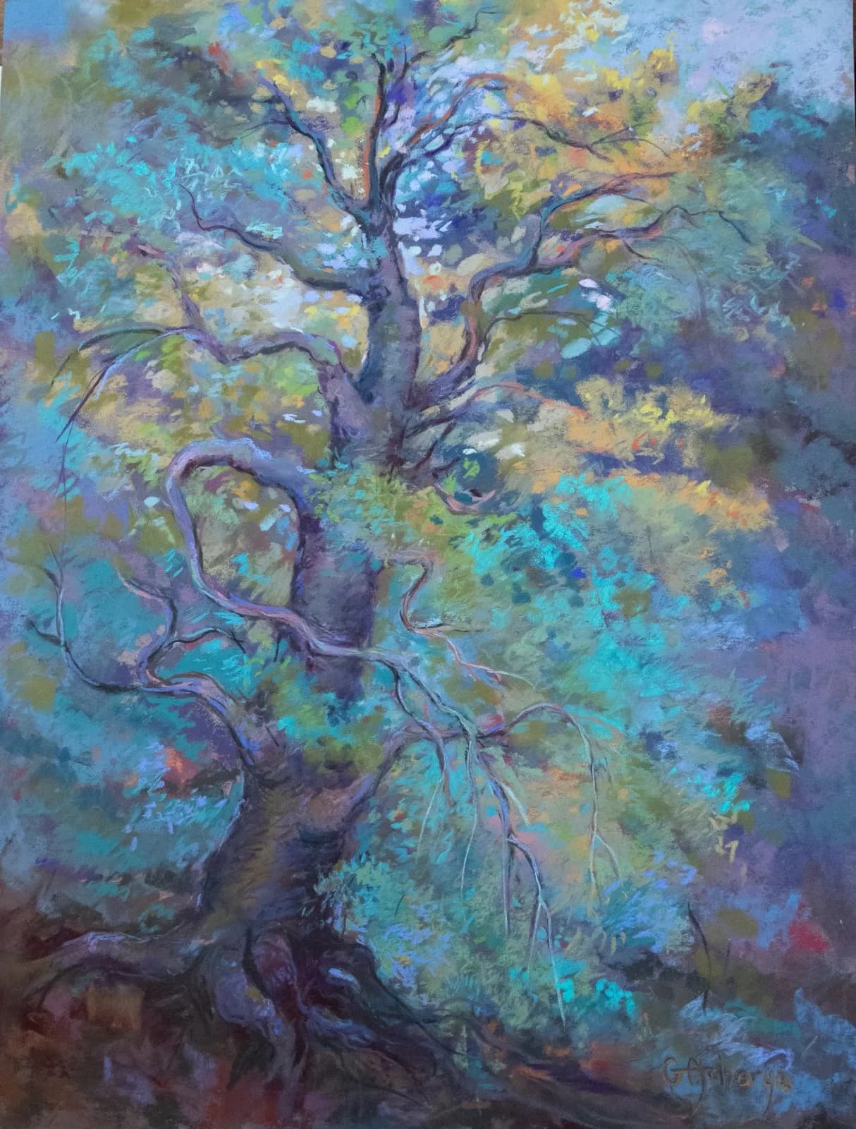 Featured artwork by Gretchen Acharya