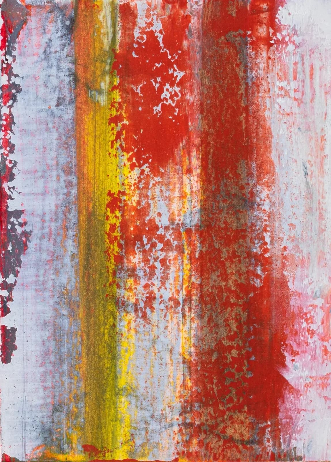 RED Cold Wax & Oils Sold by Hana Smith