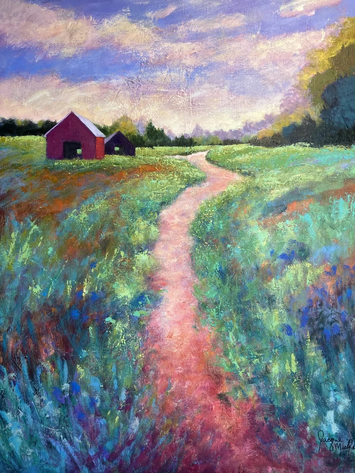 Featured artwork by Jacque Michelle Malik