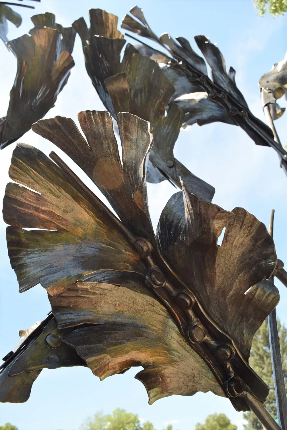 Sanctuary - Detail of fronds by James Makely