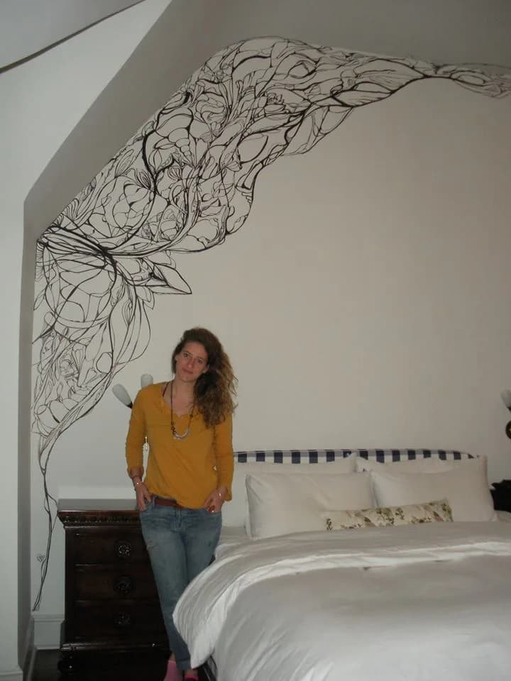 Commissioned Mural, New York by Jessica Wasieleski
