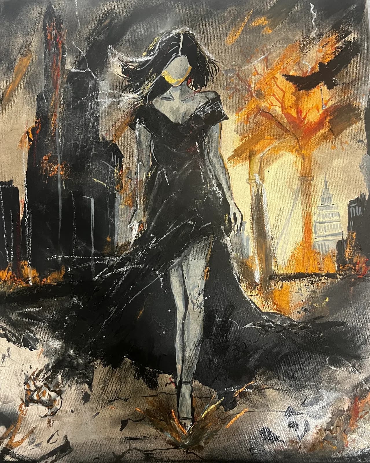 Girl on Fire by Joseph Graves Jr.