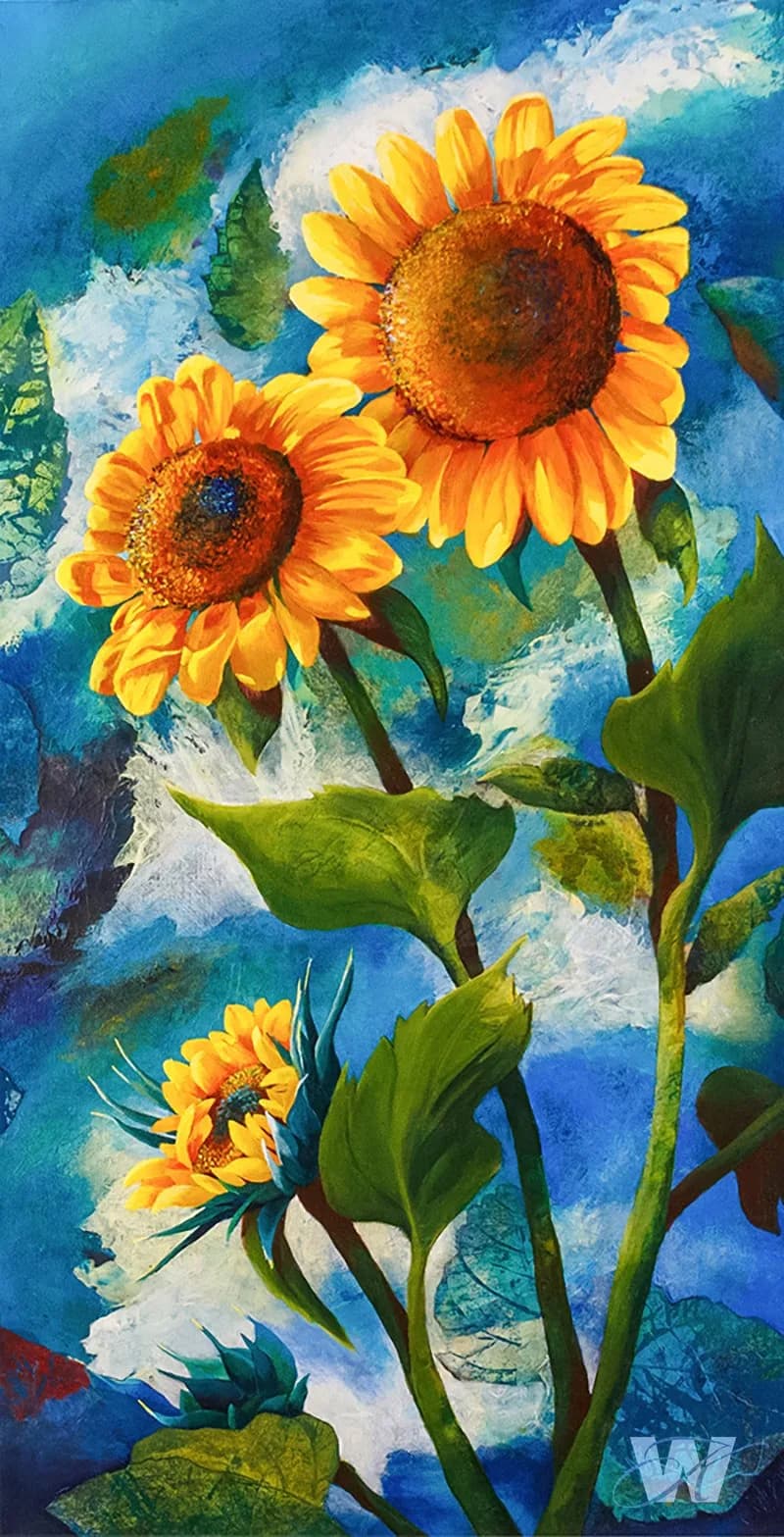 Featured artwork by Kim Wright