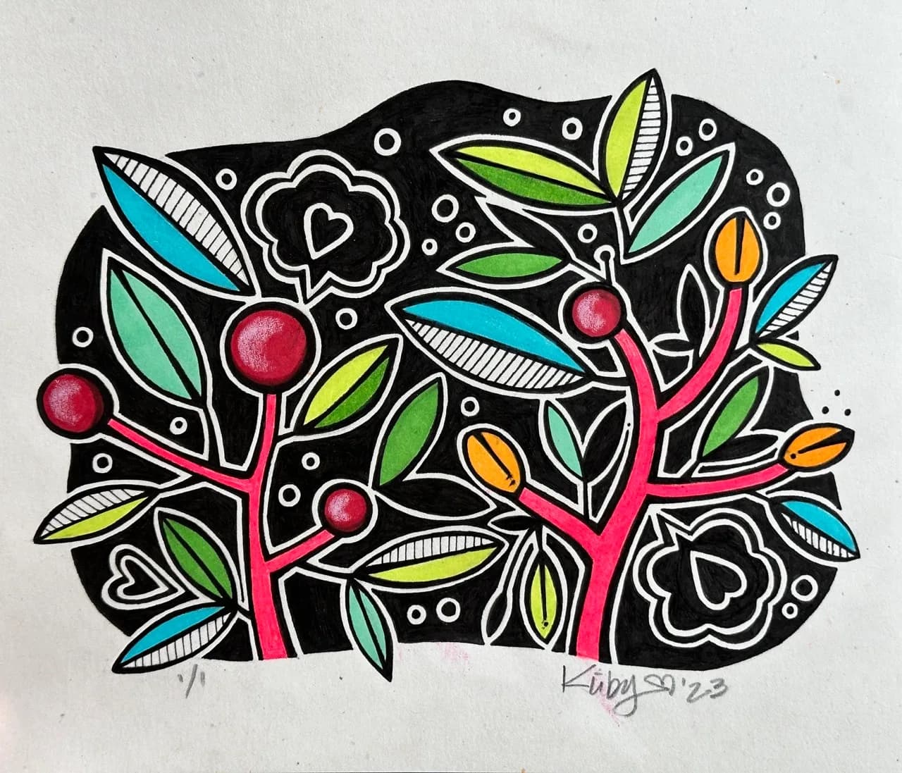 Featured artwork by Kirby Kana