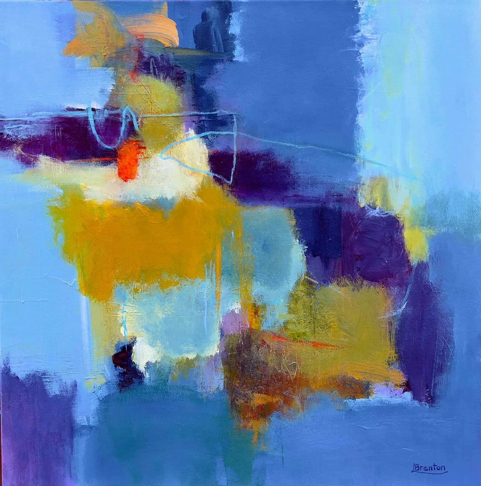 Unwinding by Laura Brenton Art
