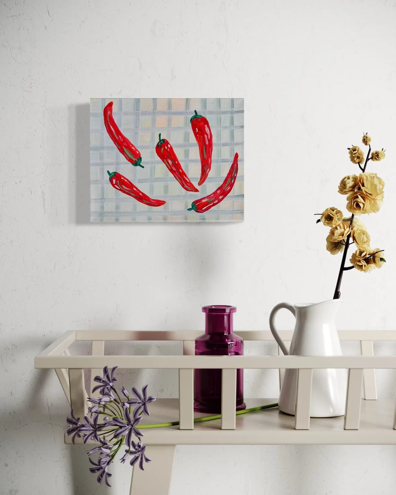 Spicy Mini Original by Mariah Stotsky/ Mariah Sky Art
