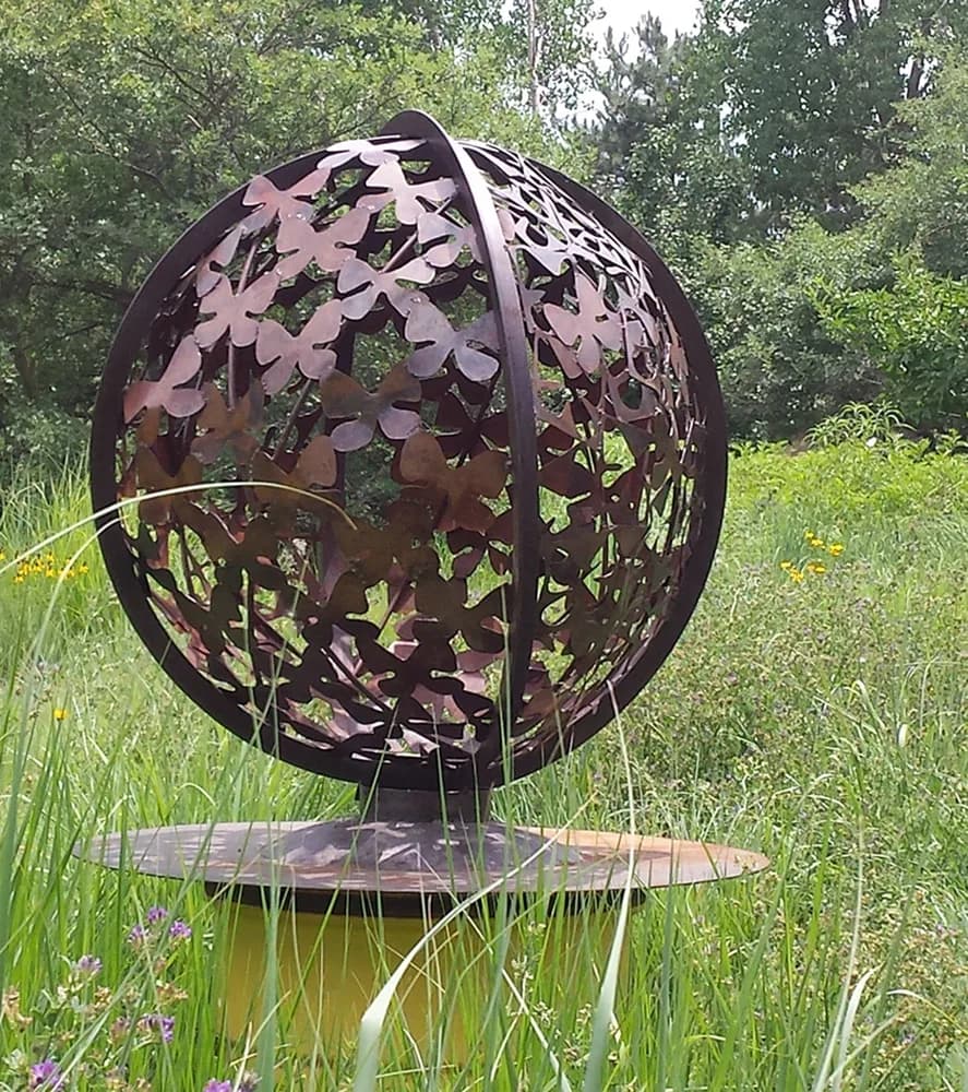 Egg of Gargantuan Butterfly by Maureen Hearty