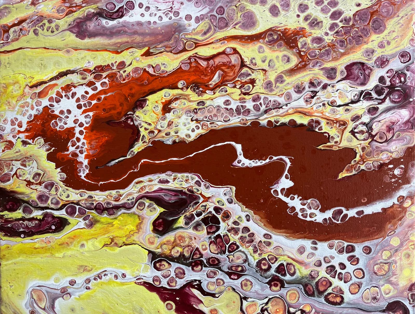 Red Flow III by Michael Gerra