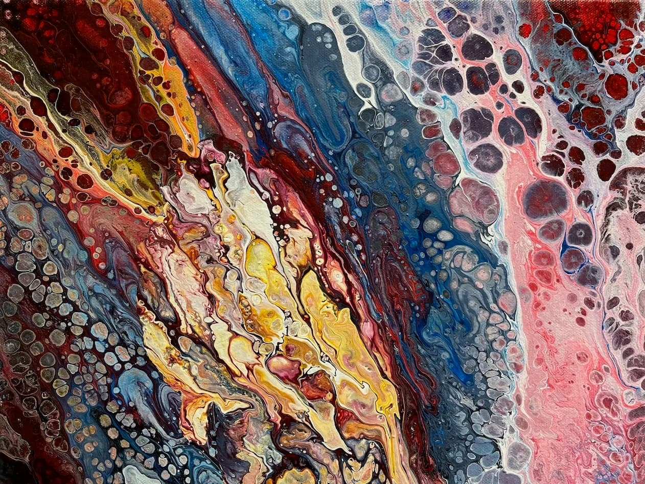 Blue Flow I by Michael Gerra