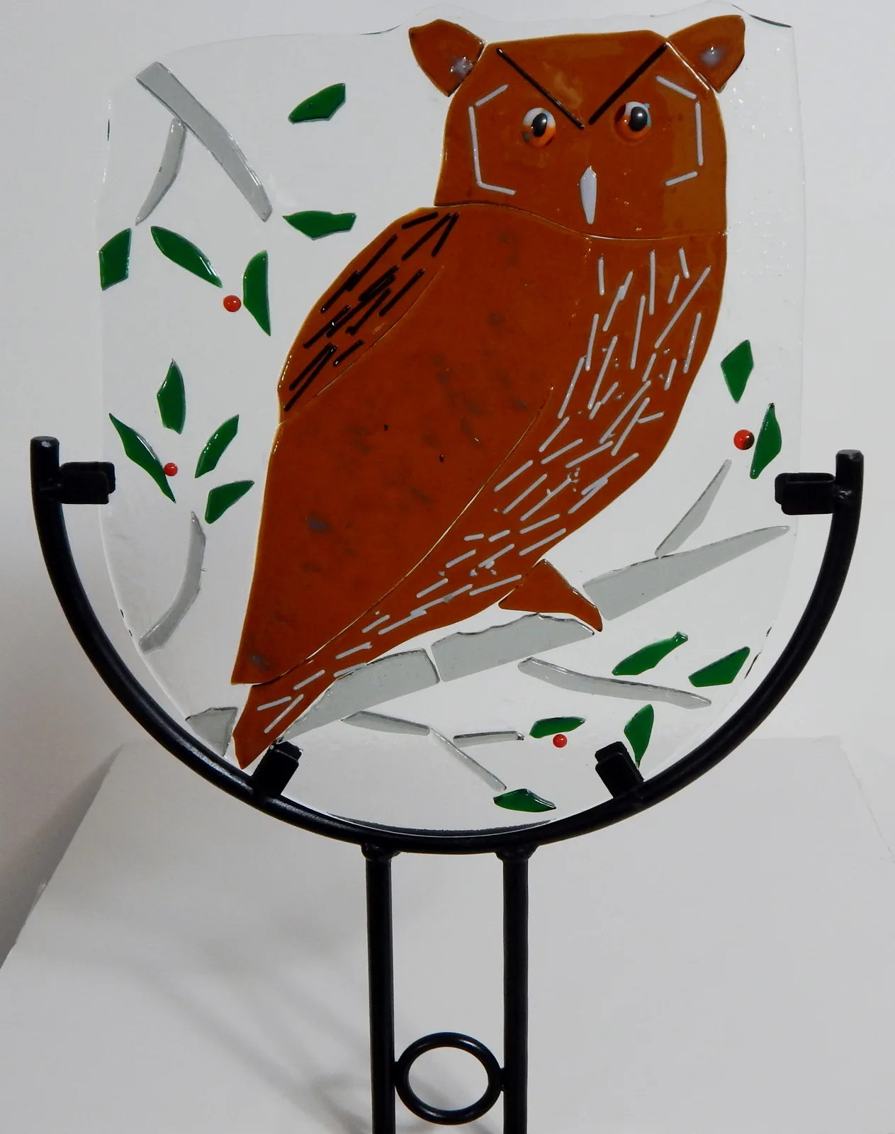 Owl Garden Stake by Molly Hargarten