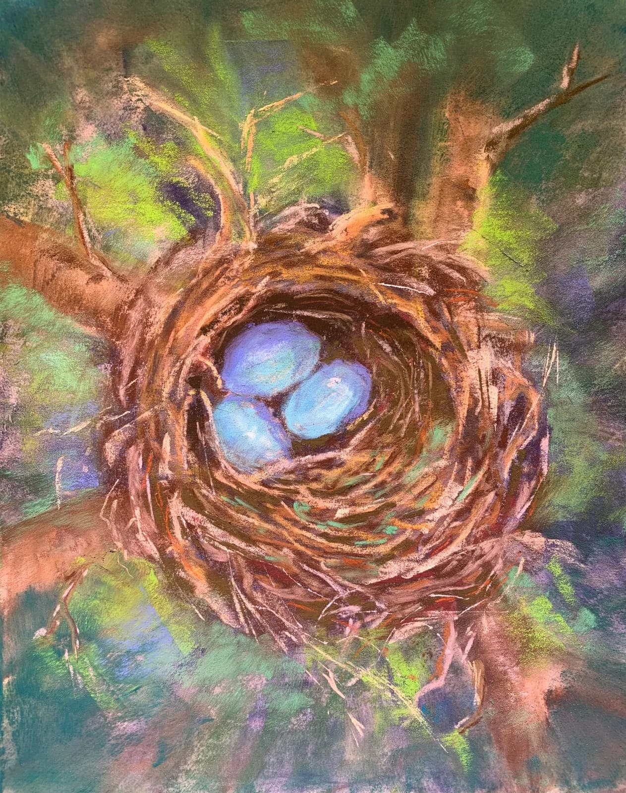Featured artwork by Neva Hall