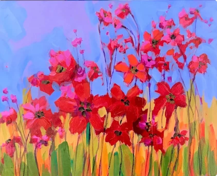 flower field by Patricia Awapara