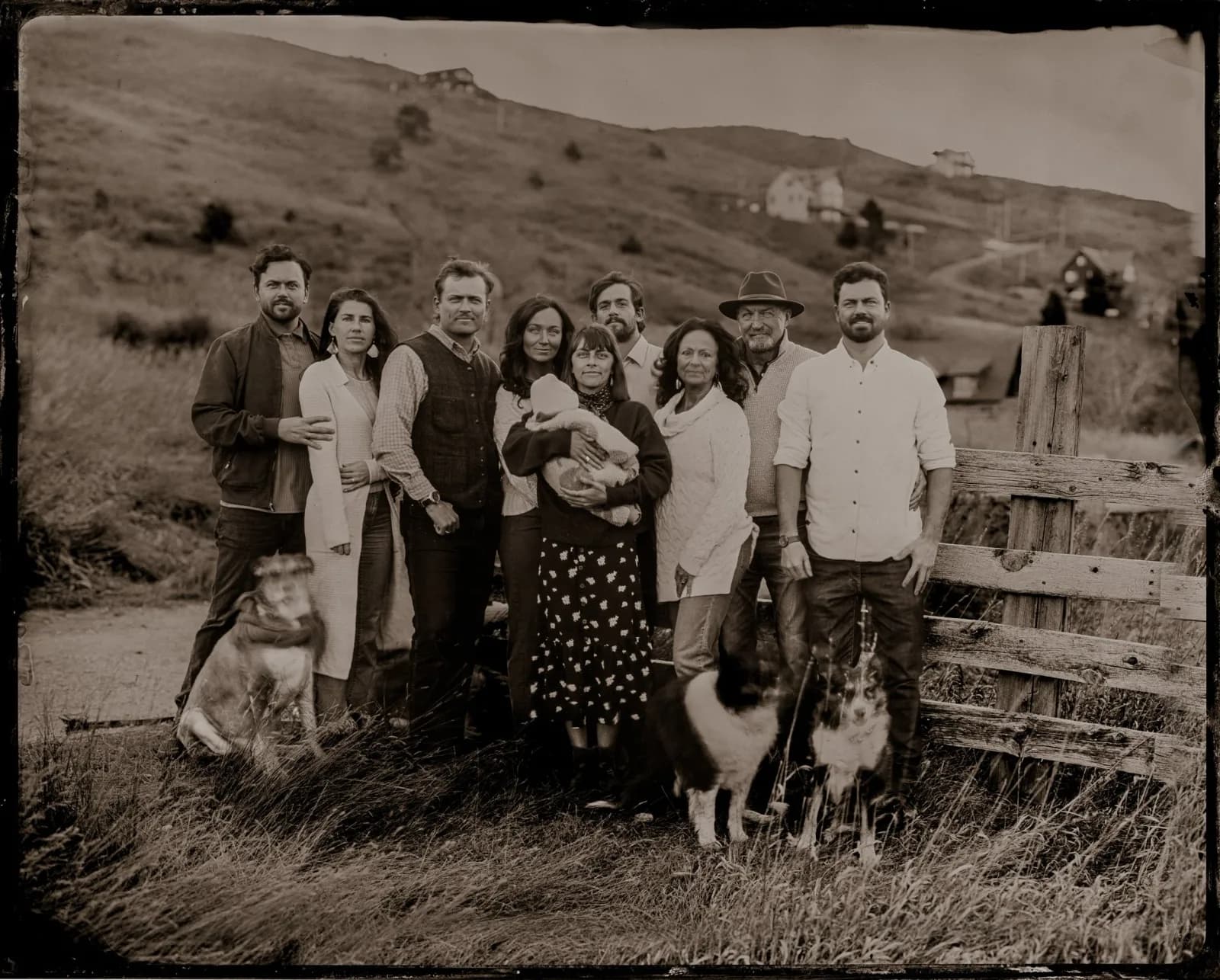 A Family Gathered by Patrick Cavan Brown