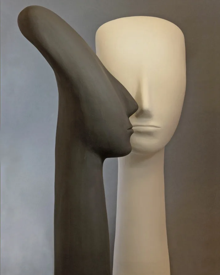 Hidden artwork image, BLACK-AND-WHITE-IN-HARMONY by Phyllis Savage