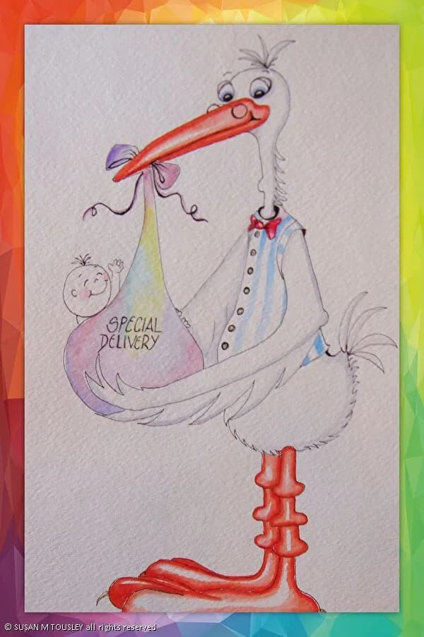 Personalized Keepsake Paintings by Susan Tousley