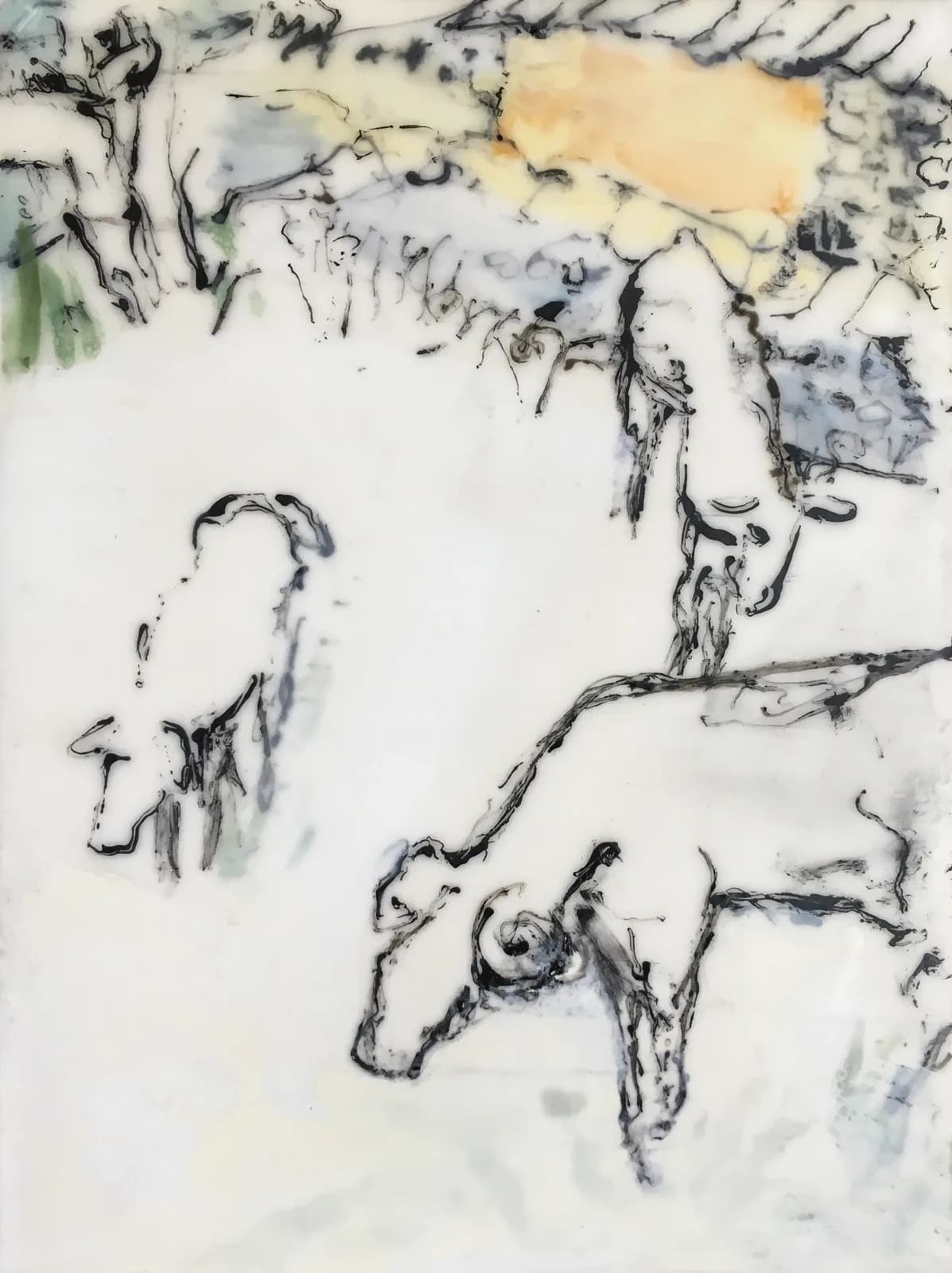 Sheep Pen by Theresa Beck