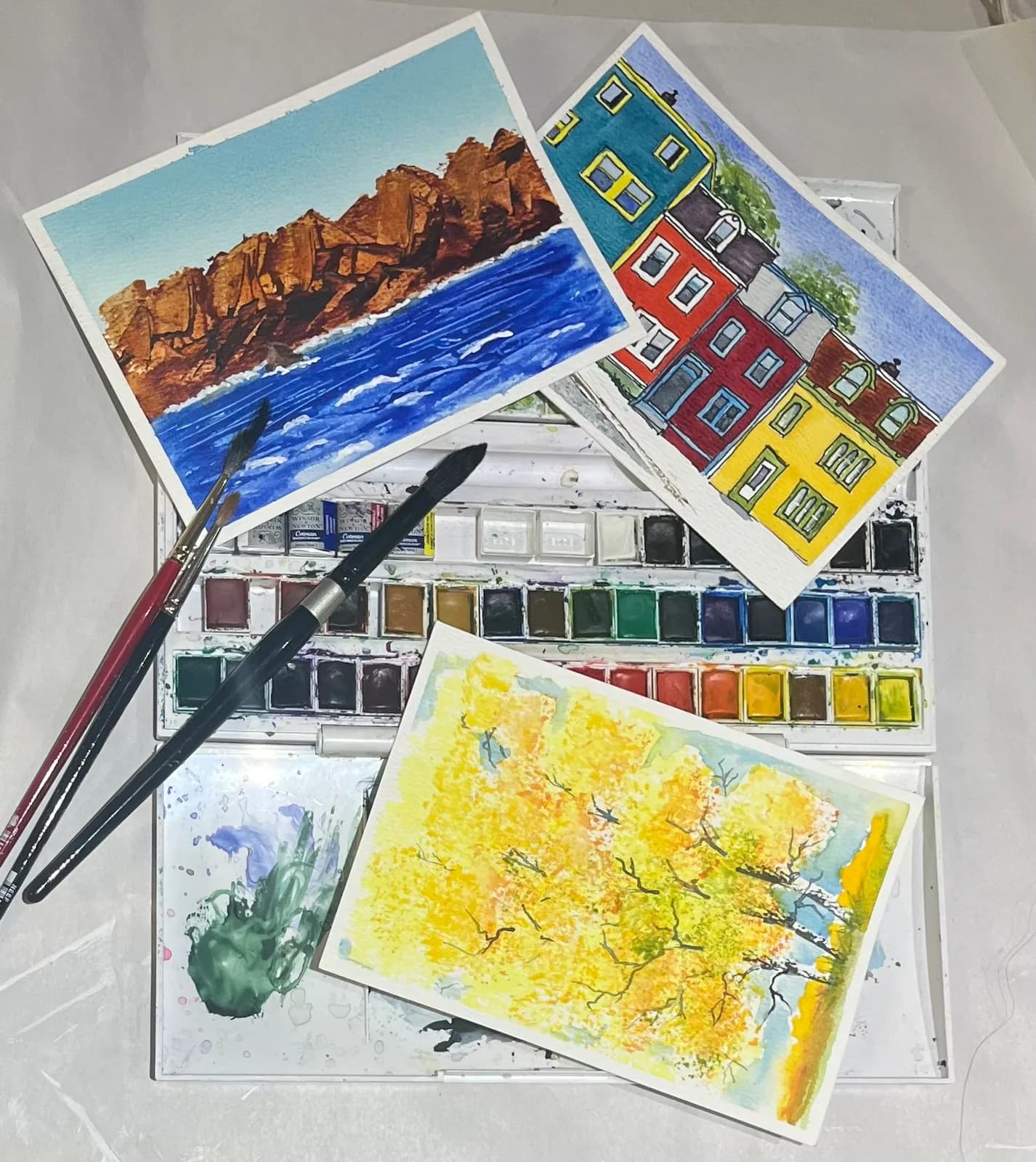 LAURIE’S WATERCOLOR STUDIO CLASS -Various Dates: see below for dates and times offered.