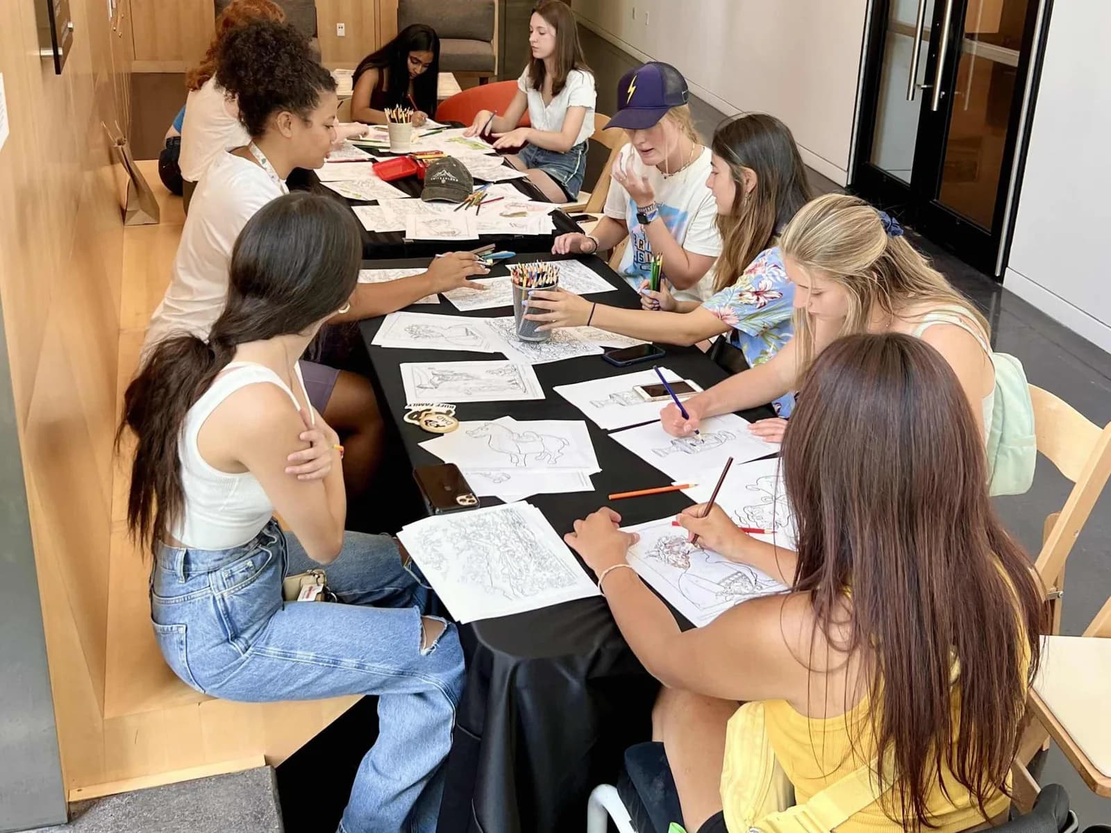 Second Saturdays Art Program